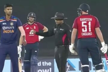 IND vs ENG: WATCH – Washington Sundar loses cool at Jonny Bairstow after missing Dawid Malan’s catch