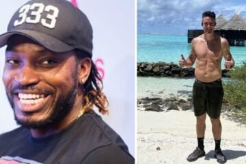 Chris Gayle mercilessly trolls Kevin Pietersen after the latter shows off his body in a ‘shirtless’ pic