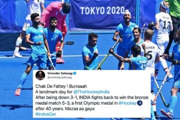 Cricket fraternity erupts as India beat Germany to clinch bronze at Tokyo Olympics 2020