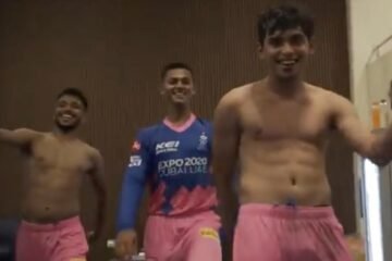 WATCH: Kartik Tyagi, Chetan Sakariya’s shirtless dance after stunning win over PBKS – IPL 2021