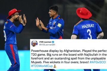 T20 World Cup: Mujeeb Ur Rahman, Rashid Khan run riot with the ball as Afghanistan humiliate Scotland – Twitter Reactions