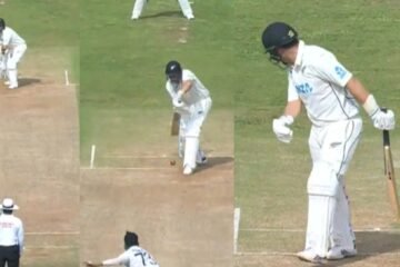 WATCH – Mohammed Siraj cleans up Ross Taylor with beauty on Day 2 of Mumbai Test