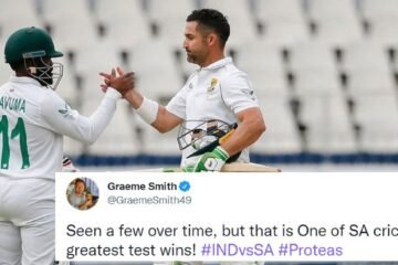 Twitter reactions: Dean Elgar stars in South Africa’s historic win over India in Johannesburg