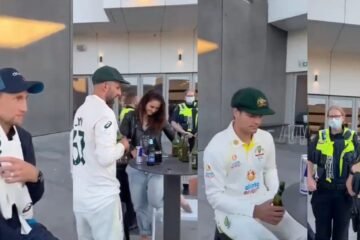 WATCH – Joe Root, James Anderson, Nathan Lyon and other stars kicked out of the post-Ashes party by police
