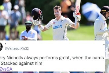 Twitter reactions: Henry Nicholls, Tom Blundell shine as New Zealand eye a win over South Africa in 1st Test
