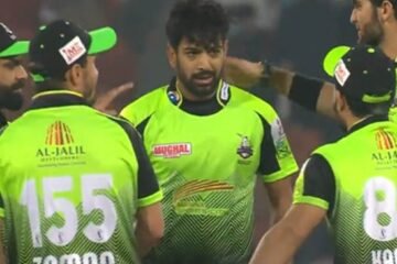 Harsi Rauf reprimanded for slapping teammate Kamran Ghulam in PSL 2022