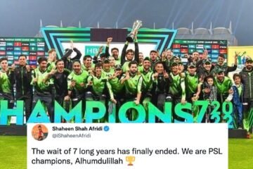 Twitter reactions: Shaheen Afridi creates a new world record after Lahore Qalandars wins PSL 2022