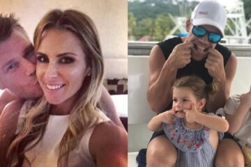 David Warner pens a heartfelt note for his wife and kids before leaving for Pakistan tour