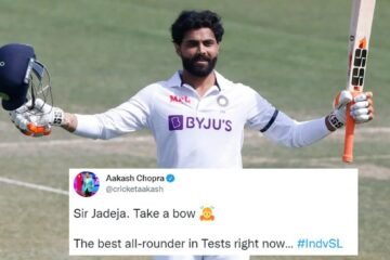 IND vs SL: Twitter goes berserk as ‘rockstar’ Ravindra Jadeja hits century in Mohali Test