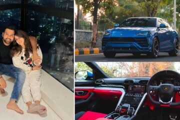 Team India captain Rohit Sharma buys a blue colour Lamborghini Urus worth INR 3.15 crore