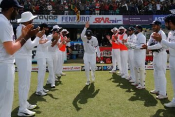 WATCH: Virat Kohli gets a special ‘guard of honour’ from teammates on his 100th Test