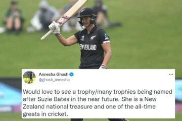 Twitter reactions: Suzie Bates’ fireworks steer New Zealand to big win over Bangladesh in Women’s World Cup