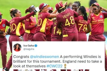 Women’s World Cup: Shemaine Campbelle, Shamilia Connell shine in West Indies’ emphatic win over England – Twitter reactions