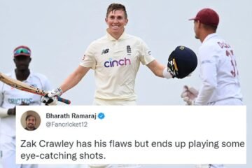 Twitter reactions: Zak Crawley’s ton puts England in control on Day 4 of 1st Test against West Indies