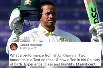 Twitter reactions: Usman Khawaja’s ton gives Australia edge over Pakistan on Day 1 of Karachi Test