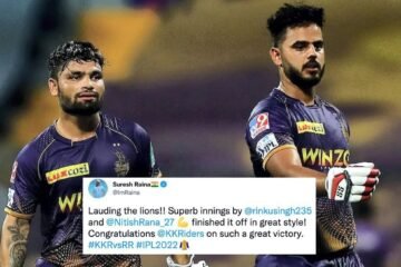 Twitter reactions: Rinku Singh, Nitish Rana steer KKR to 7-wicket win over RR