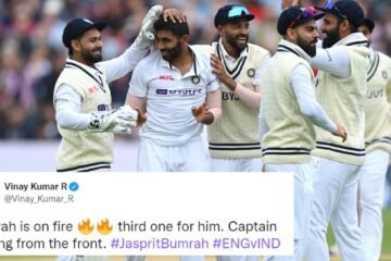 Twitter reactions: Jasprit Bumrah’s all-round show puts India on top on rain-hit Day 2 of Edgbaston Test