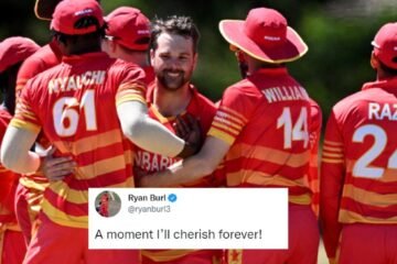 Twitter reactions: Ryan Burl sizzles in Zimbabwe’s first-ever victory in Australia