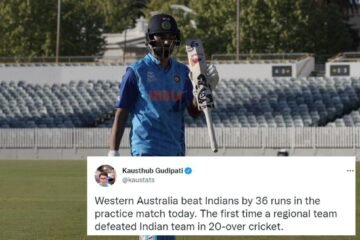 Twitter reactions: KL Rahul’s vivid knock goes in vain as Western Australia beat India in a warm-up game