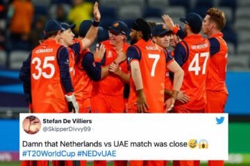 Twitter reactions: Netherlands hold nerves to edge out UAE in Match 2 of T20 World Cup 2022