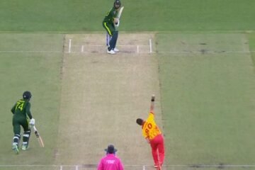 T20 World Cup 2022: Brad Hogg slams Pakistan batter for leaving crease early on final ball against Zimbabwe
