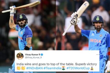 Twitter reactions: Virat Kohli, KL Rahul sizzle in India’s thrilling win over Bangladesh – T20 World Cup 2022