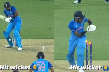 T20 World Cup 2022, WATCH: Hardik Pandya gets out hit-wicket during IND vs ENG semifinal clash