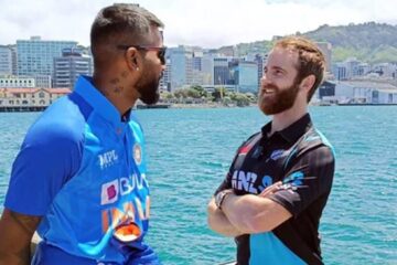 Kane Williamson, Hardik Pandya engage in fun conversation after rain abandons NZ vs IND 1st T20I