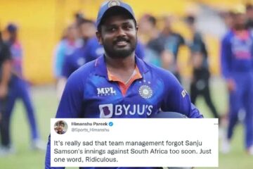 NZ vs IND: Netizens fume at Indian team management for not picking Sanju Samson in 2nd T20I