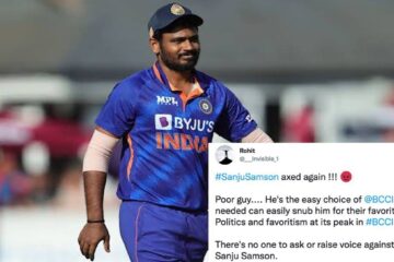 Fans lose calm as Sanju Samson left out of India’s playing XI for 2nd ODI against New Zealand