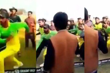 WATCH: Pakistan pacer Hasan Ali loses his cool, gets into a physical altercation with the crowd