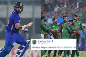 Twitter reactions: Rohit Sharma’s fighting knock in vain as Bangladesh pip India in last ball thriller to seal series