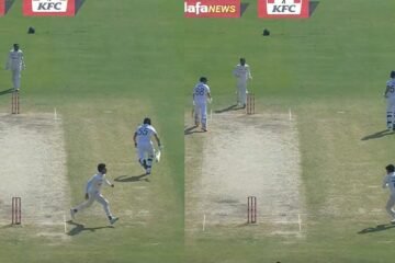 PAK v ENG – WATCH: Ben Stokes gets run out bizarrely after mix-up with Harry Brook in Karachi Test