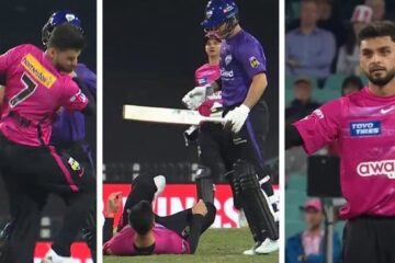 SYS vs HBH: WATCH: D’Arcy Short floors Naveen-ul-Haq with a massive collision – BBL