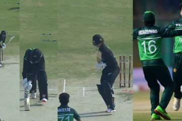 WATCH: Naseem Shah cleans up Devon Conway with a toe-crushing yorker – PAK vs NZ, 1st ODI