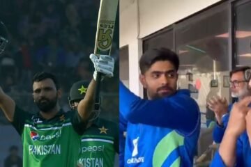 PAK vs NZ – WATCH: Fakhar Zaman hits a brilliant ton in the third ODI; teammates cheer from the dugout