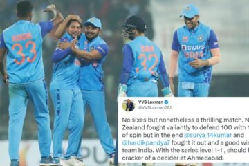 Twitter reactions: India wins a low-scoring thriller against New Zealand in Lucknow