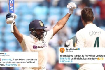 Twitter erupts as Rohit Sharma becomes the first Indian captain to hit a century in all formats