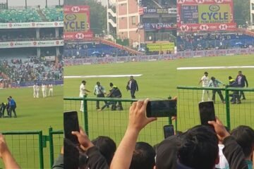 WATCH: Mohammed Shami’s kind gesture towards a fan being thrashed by security officials wins hearts