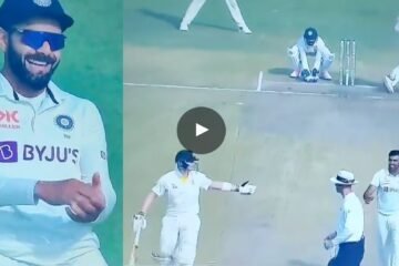 WATCH: Virat Kohli bursts into laughter as R Ashwin gives Steve Smith a run-out scare at non-striker’s end