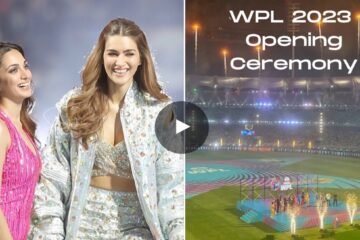 WATCH: Kriti Sanon, Kiara Advani express gratitude after performing at the WPL 2023 Opening Ceremony