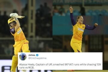 WPL 2023 [Twitter reactions]: Alyssa Healy, Sophie Ecclestone shine in Warriorz’ dominating win over Bangalore