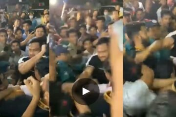 WATCH: Bangladesh star Shakib Al Hasan loses his cool; beats a fan at a promotional event