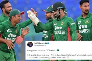 Twitter reactions: Litton Das, Shakib Al Hasan sizzle in Bangladesh’s series-clinching win over Ireland