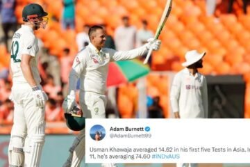 IND vs AUS [Twitter reactions]: Usman Khawaja’s century helps Australia end Day 1 on high
