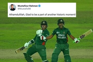 Netizens react as Bangladesh register their first-ever T20I series win over England