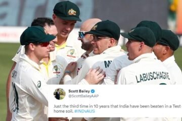 Twitter reactions: Clinical Australia thrash India in the Indore Test to qualify for WTC final