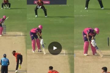 WATCH: Umran Malik uproots Devdutt Padikkal's off-stump with a 149kph scorcher in SRH vs RR clash