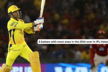 5 batters with most sixes in the 20th over in IPL history