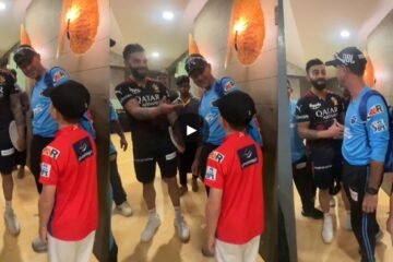 IPL 2023 [WATCH]: Ricky Ponting’s son in awe of Virat Kohli after meeting the megastar ahead of RCB-DC showdown